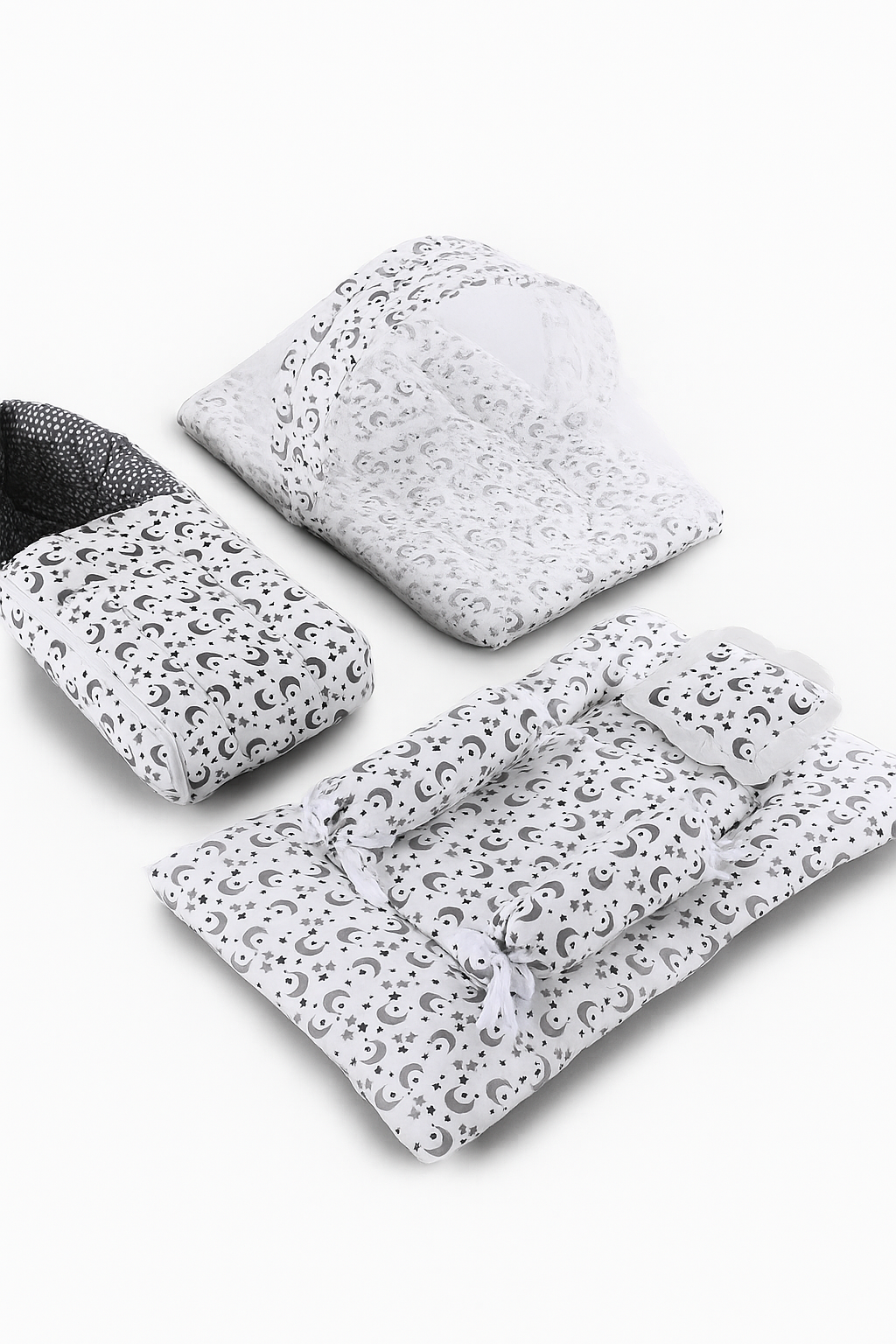 Newborn Baby Bedding Set | Pack of 3 (0–7 Months)