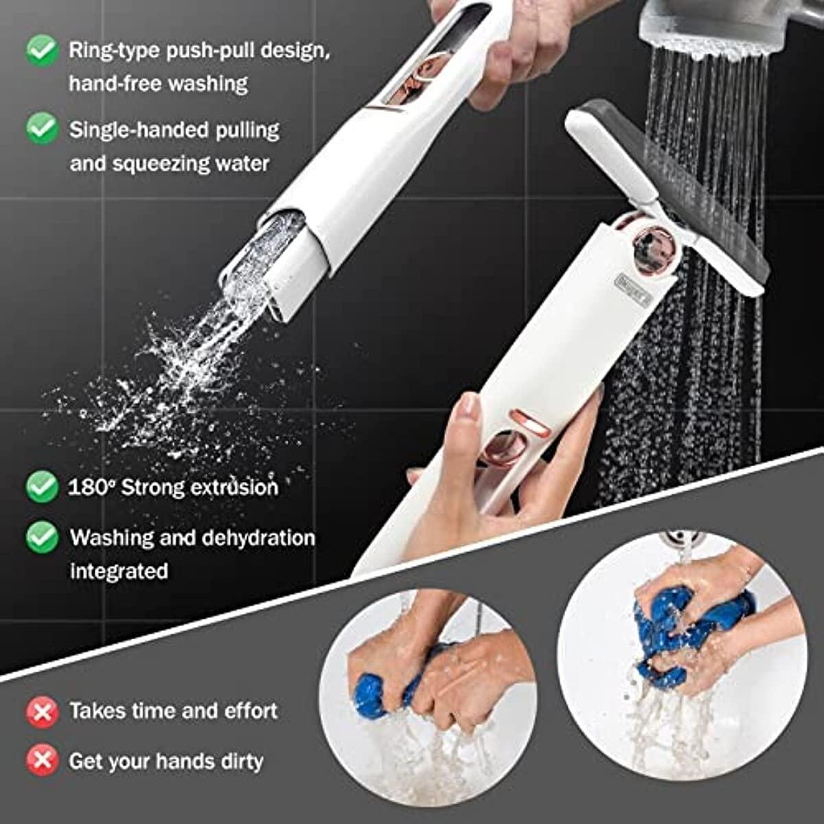 Portable Mini Mop for Home & Kitchen – Foldable, Compact & Powerful Cleaning Tool