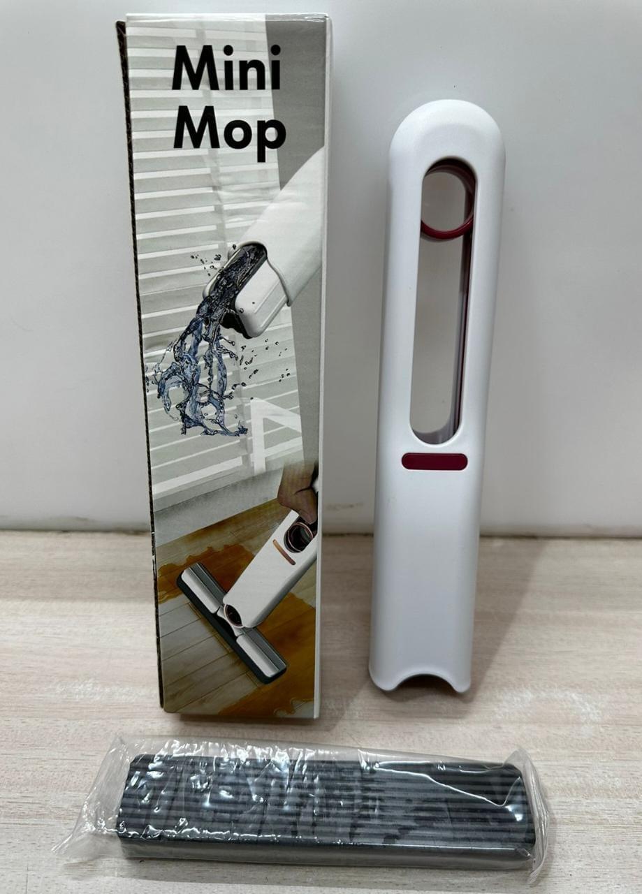 Portable Mini Mop for Home & Kitchen – Foldable, Compact & Powerful Cleaning Tool