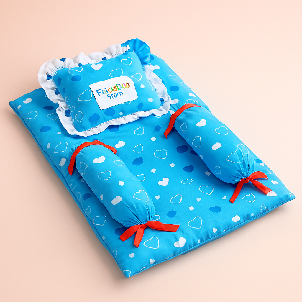 Newborn Baby Bedding Set | Pack of 3 (0–7 Months)