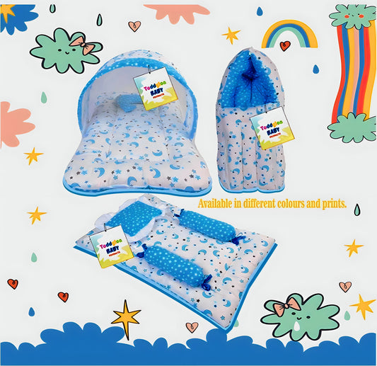Newborn Baby Bedding Set | Pack of 3 (0–7 Months)