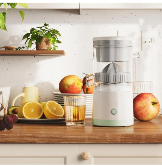 USB Rechargeable Electric Citrus Juicer – Portable, Compact & Easy to Use | 360° Juice Extraction