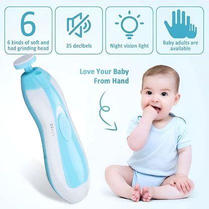 Havenix SafeTrim™ – Newborns LED Baby Nail Trimmer – Safe, Silent & Parent‑Approved
