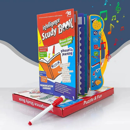 Intelligence Learning Book for Kids (1-5+ Years) – Smart Talking Book with Sound, Music & Interactive Learning